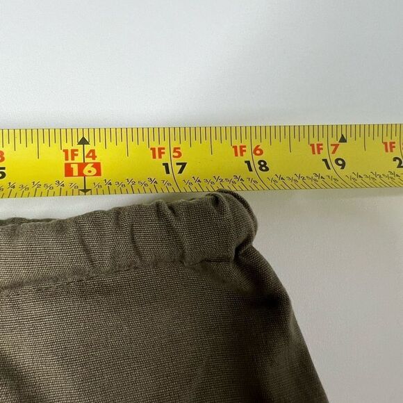 PARA Y2K Vintage Gasoline Embroidered Capri Cotton Bohemian Size 12 - Picture 12 of 14